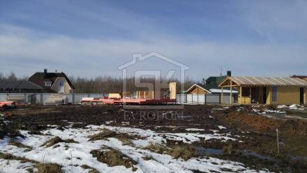 Строительство дома из СИП панелей по индивидуальному проекту в КП "ВАЙЯ" Ленинградской области