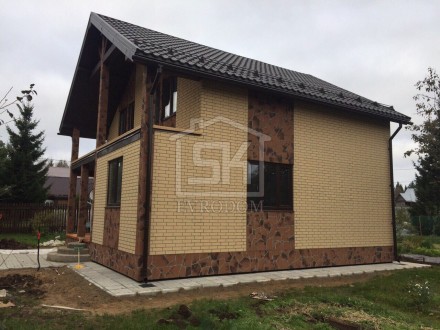 Строительство дома из СИП панелей по индивидуальному проекту в п. Касимово Ленинградской области