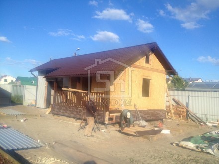Строительство дома из СИП панелей в п. Александровская г. Санкт-Петербурга по индивидуальному проекту